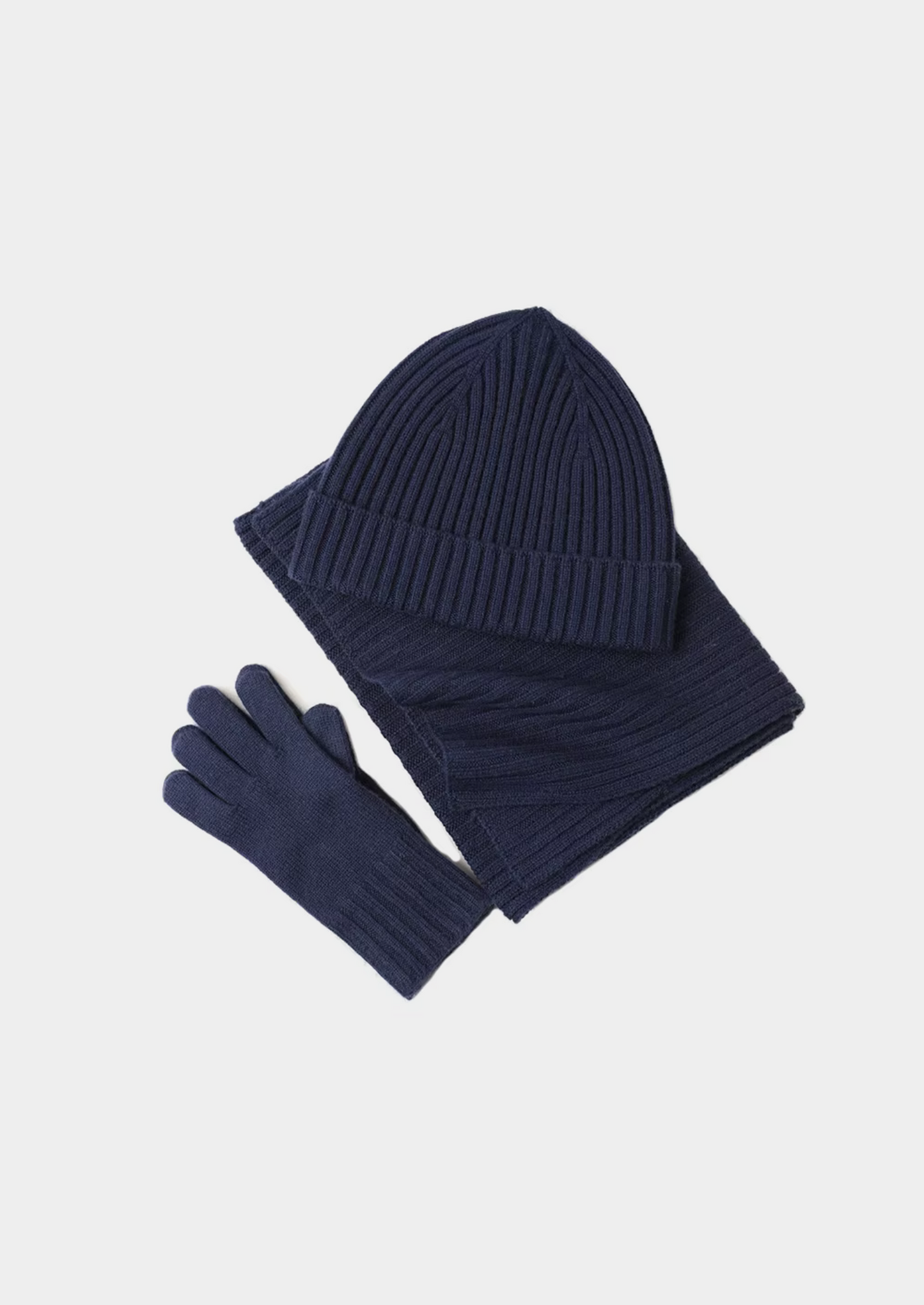 100% Cashmere Winter Essentials Set - Gloves, Hat & Edition