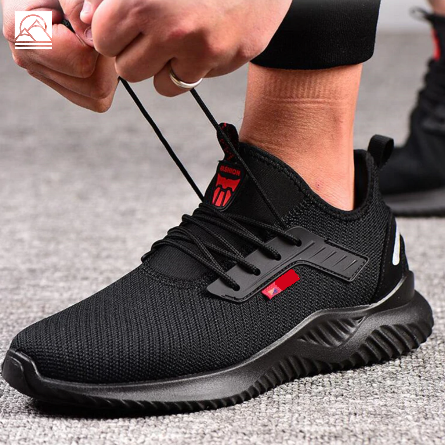 Men's Lightweight Safety Shoes - Durable Work Footwear with Edition Toe