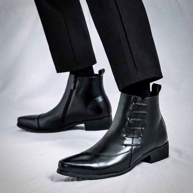 Samuel Thatcher Genuine Dress Boots - Classic Men's Formal Footwear