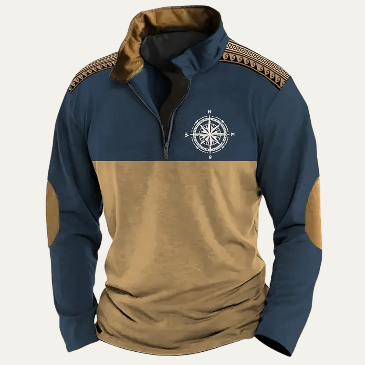 The Savelletri Men's Everyday Lightweight Half Zip Tactical Sweater