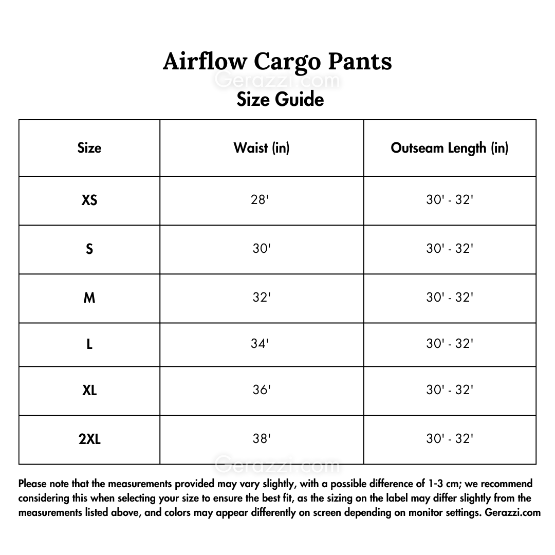 Airflow Cargo Pants for Men - Lightweight Comfort & Functional Edition