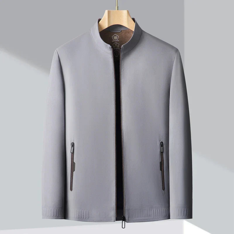Ryden Men's Minimal Bomber Jacket - Lightweight Contemporary Outerwear
