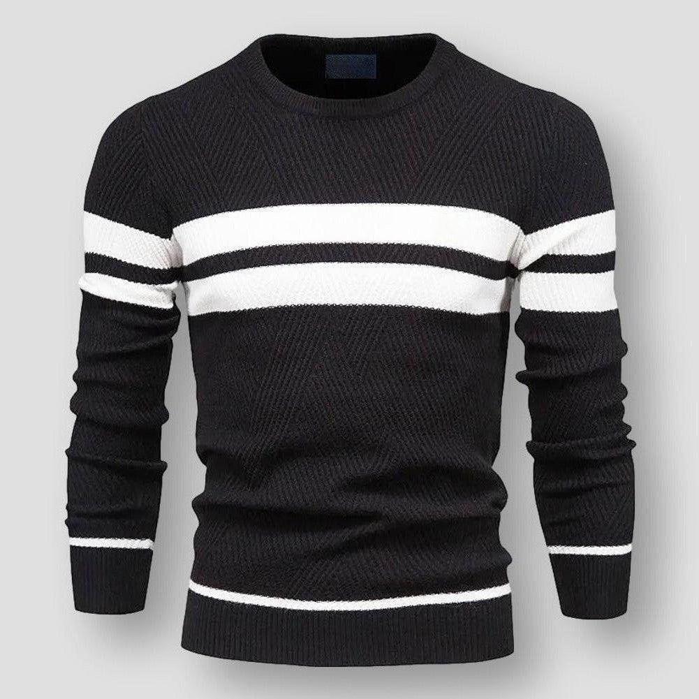 Saint Martin Birmingham Sweater - Men's Cozy Striped Edition
