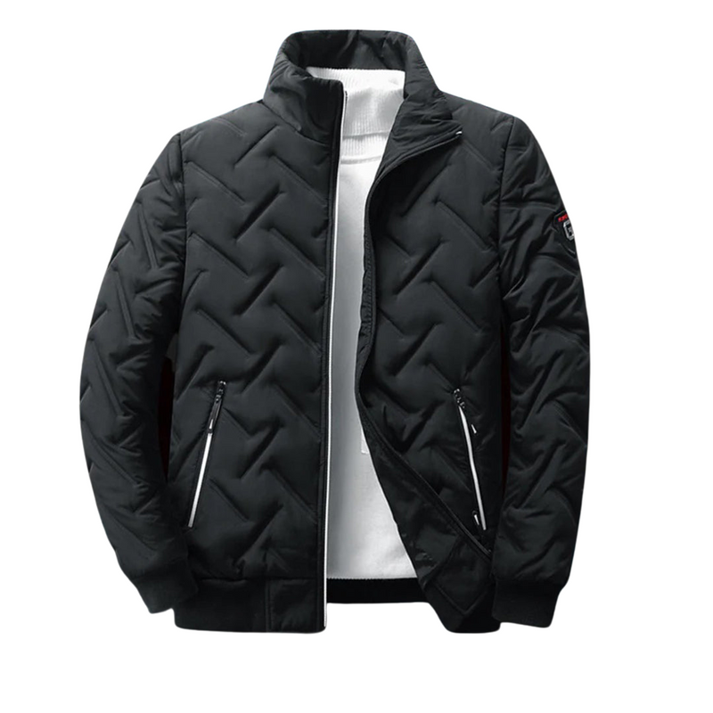 Vario Men's Jacket with Velvet Finish - Soft Touch Edition