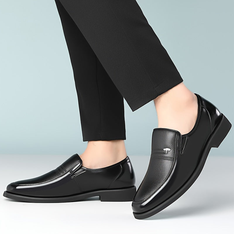 Men's Genuine Dress Shoe Loafers - Lightweight Breathable Slip-On Shoes