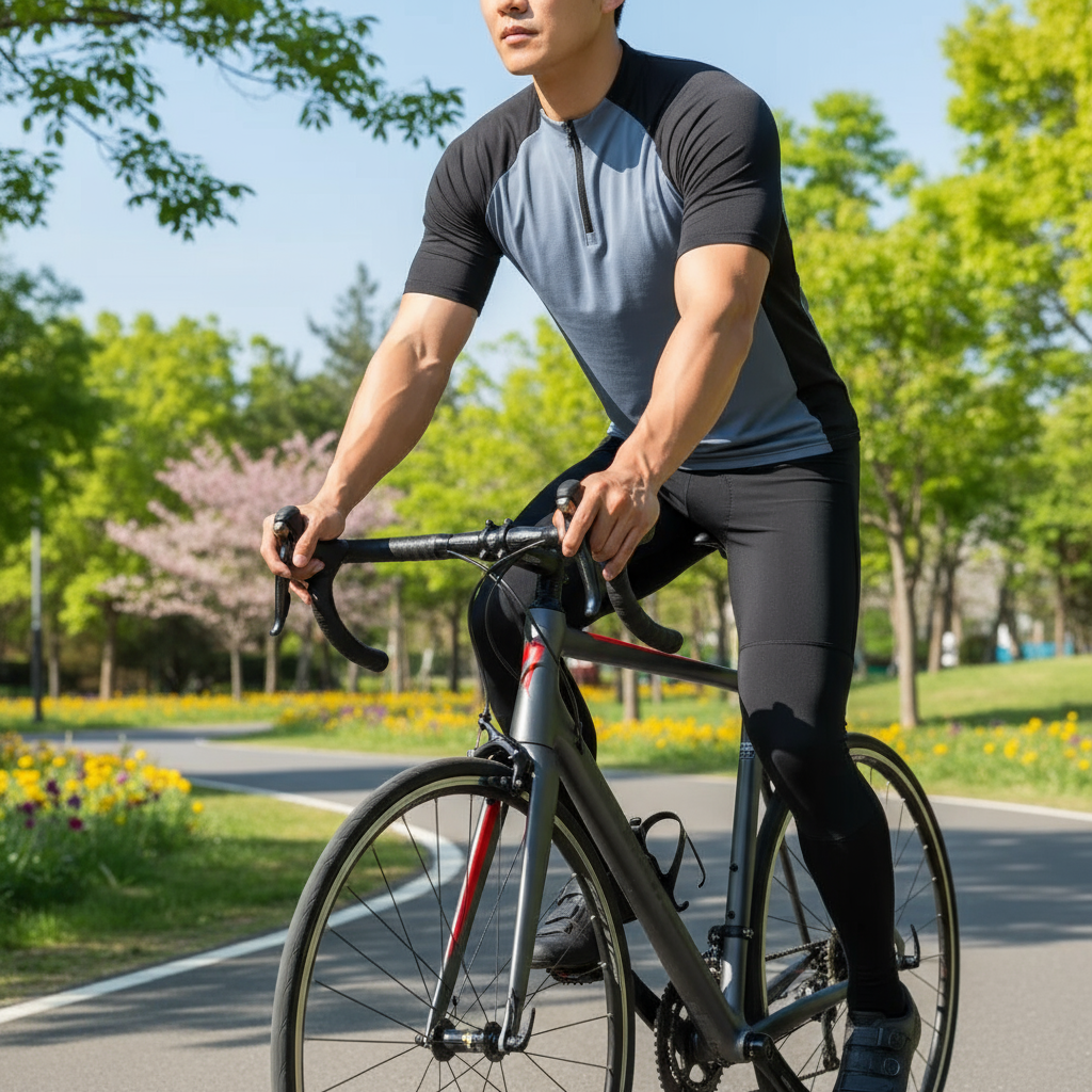 Men's Half-Zip Sports Shirt - Lightweight Athletic Edition Top