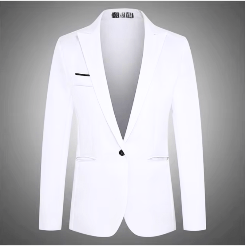 Oliver | Men's Everyday Button Blazer - Classic Tailored Jacket Suit