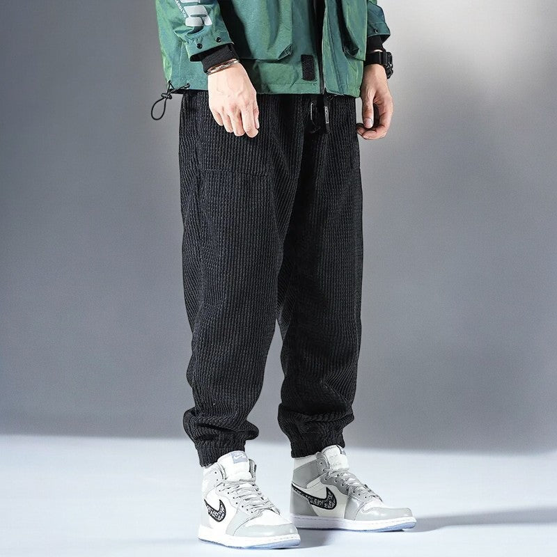 Oslo Men's Corduroy Japanese Sweatpants - Everyday, Comfortable & Stylish