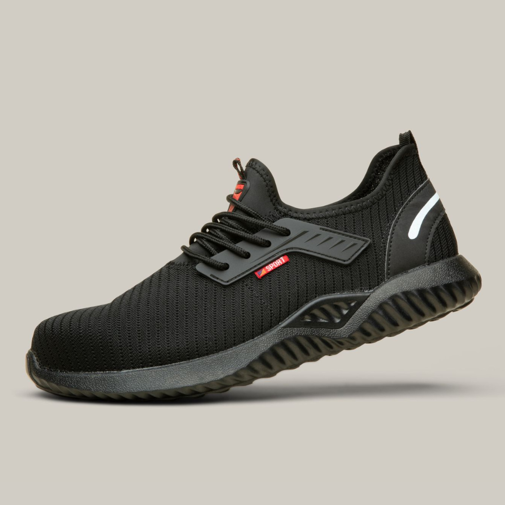 Men's Lightweight Safety Shoes - Durable Work Footwear with Edition Toe