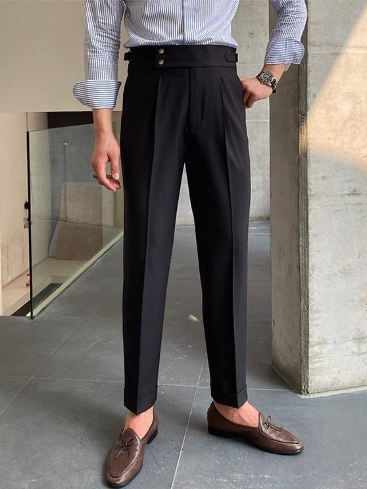 Old Money Men Gurkha Pants Timeless Tailoring & Refined Edition