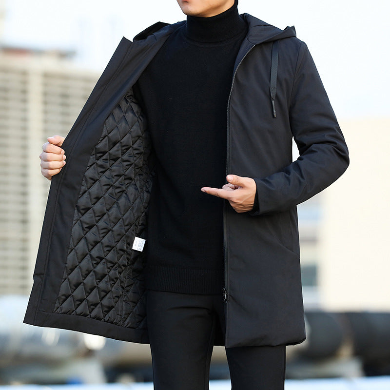 Cole Weatherproof long Coat | Men's Insulated Winter Edition
