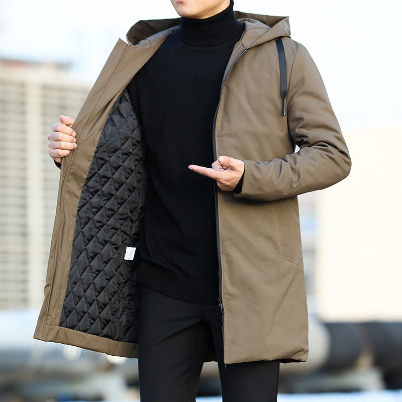 Cole Weatherproof long Coat | Men's Insulated Winter Edition
