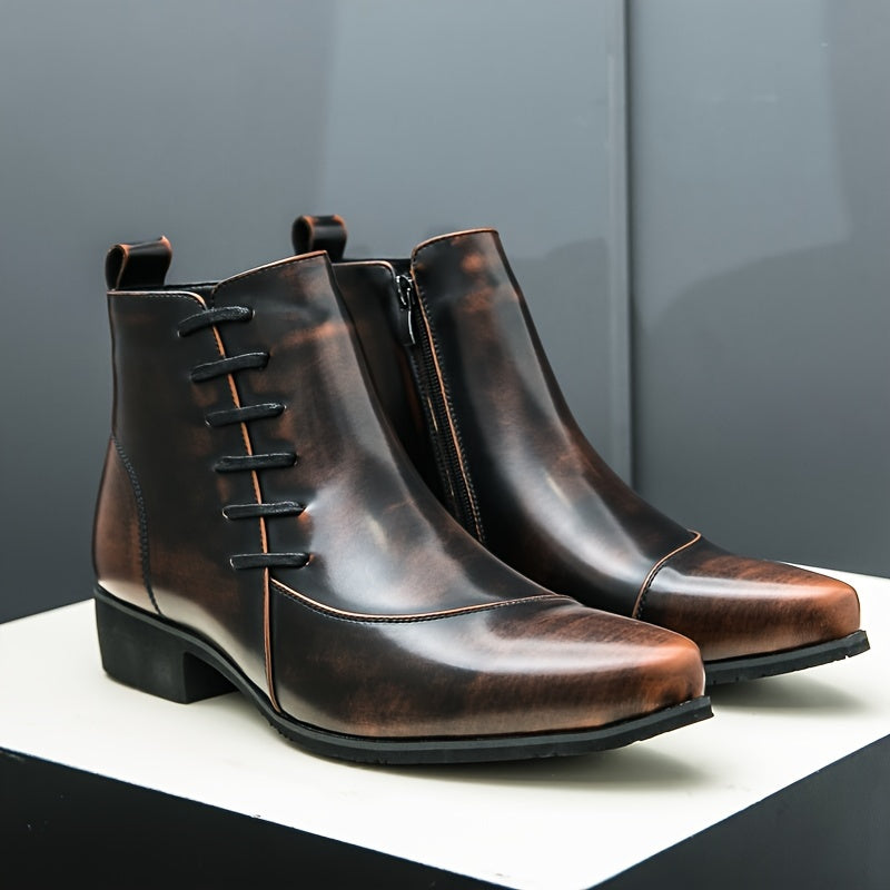 Samuel Thatcher Genuine Dress Boots - Classic Men's Formal Footwear
