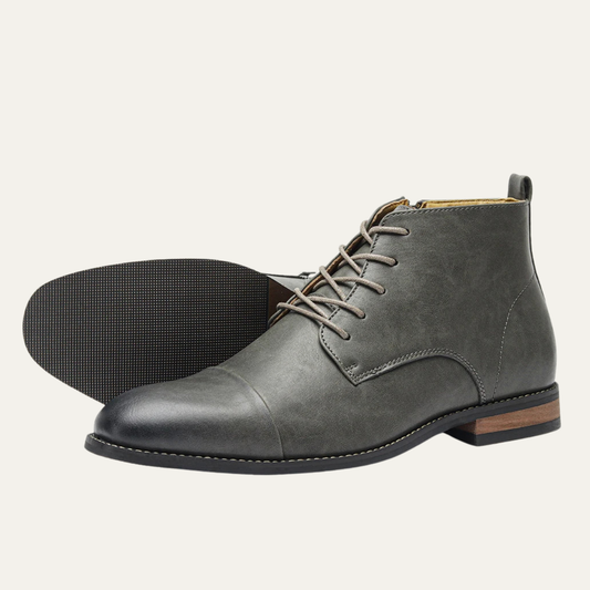 The Briarstone Men's Genuine Lace Up Smart Casual Ankle Boots
