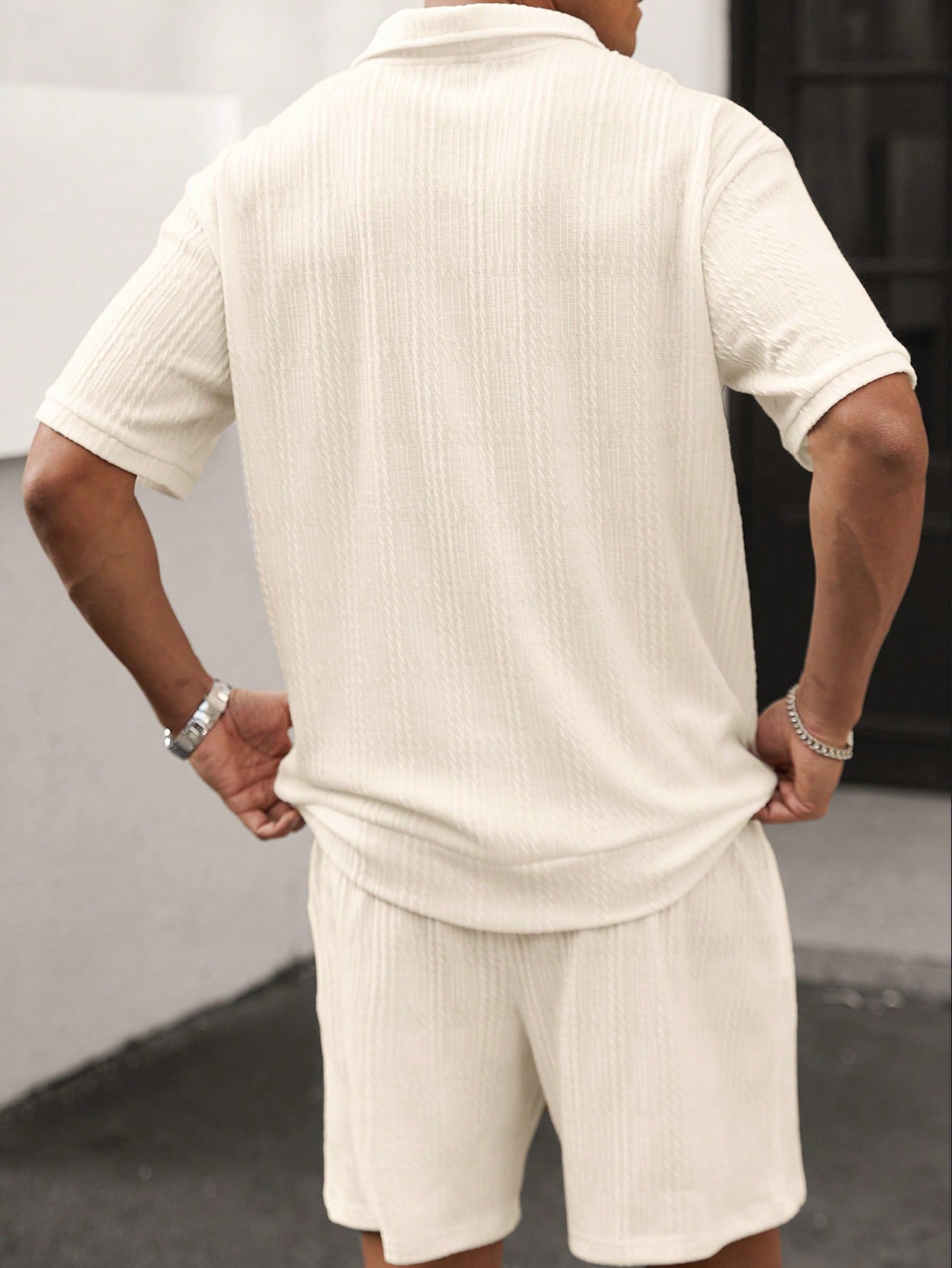 Vero - Men's Summer Set with Short Sleeve Shirt & Edition