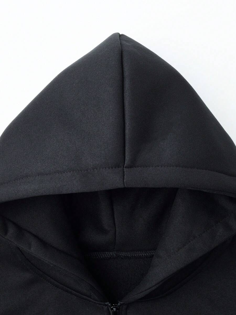 Men's Two-Piece Grey Hoodie Set | Comfortable Streetwear Edition