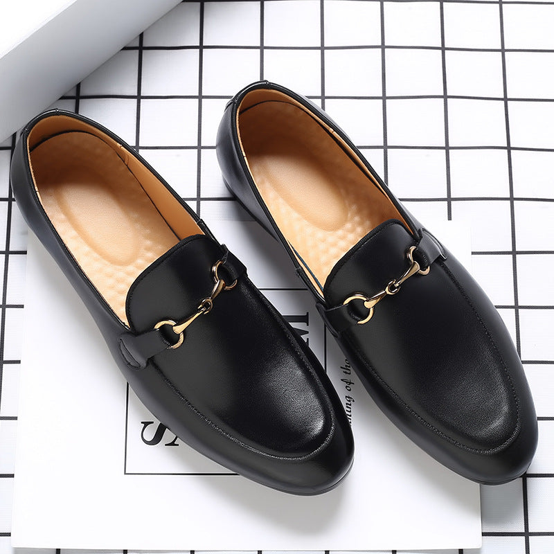 Men's British Style Slip-On Loafers - Everyday Driving Moccasins