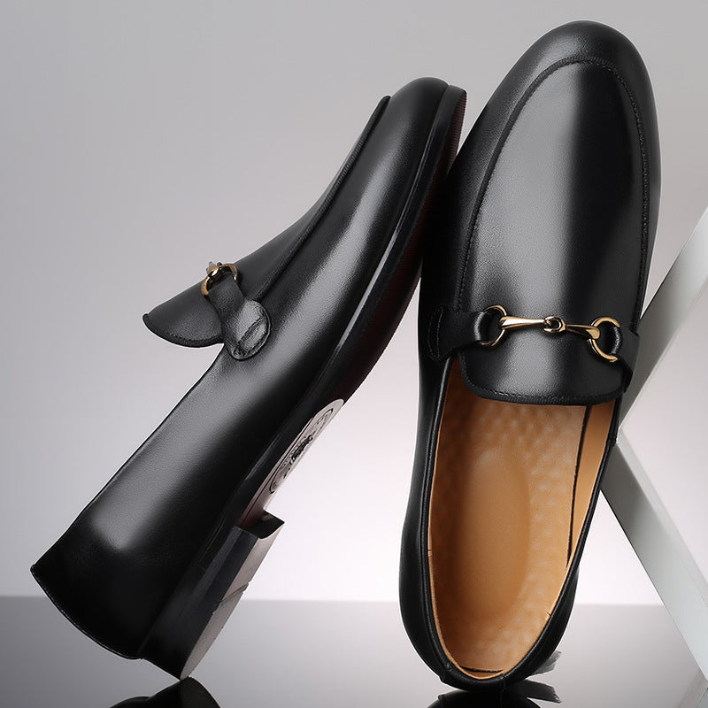 Men's British Style Slip-On Loafers - Everyday Driving Moccasins