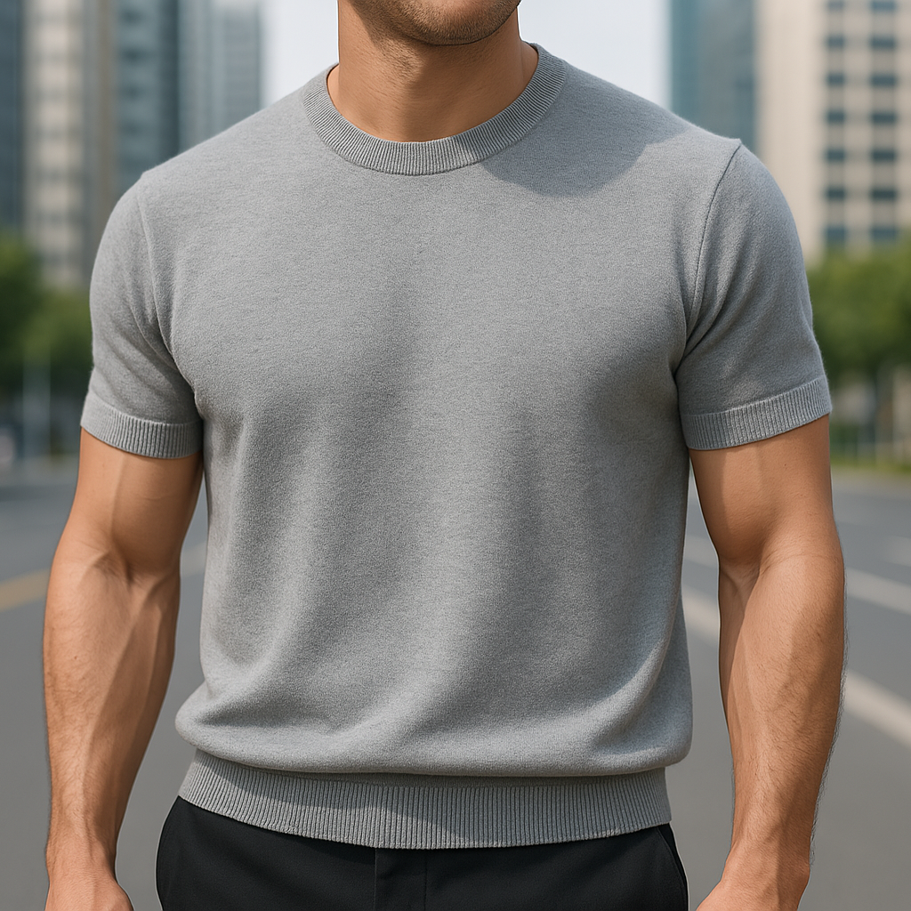 Merino Merino Cashmere T-shirt for Men