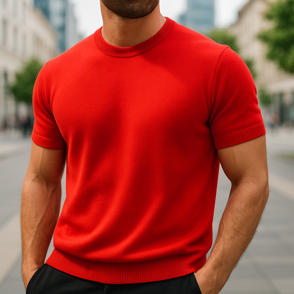 Merino Merino Cashmere T-shirt for Men