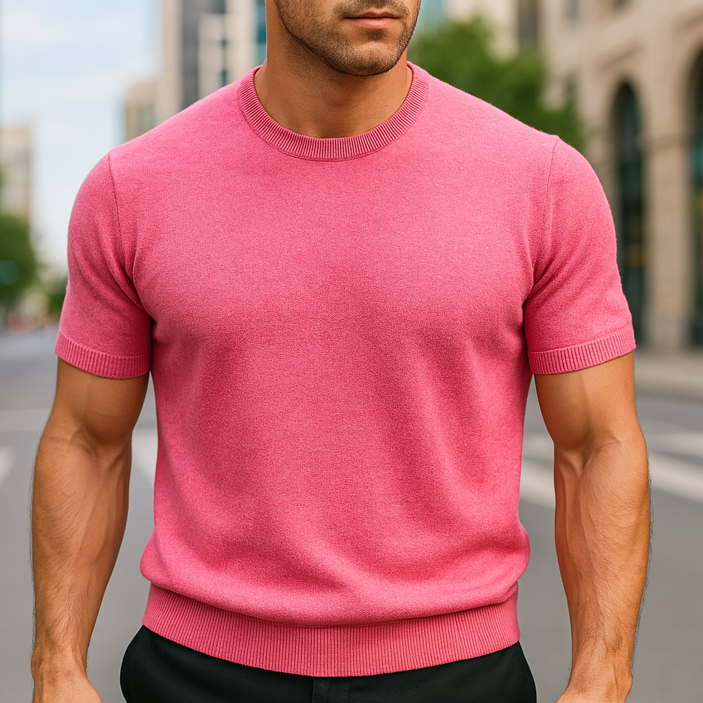 Merino Merino Cashmere T-shirt for Men