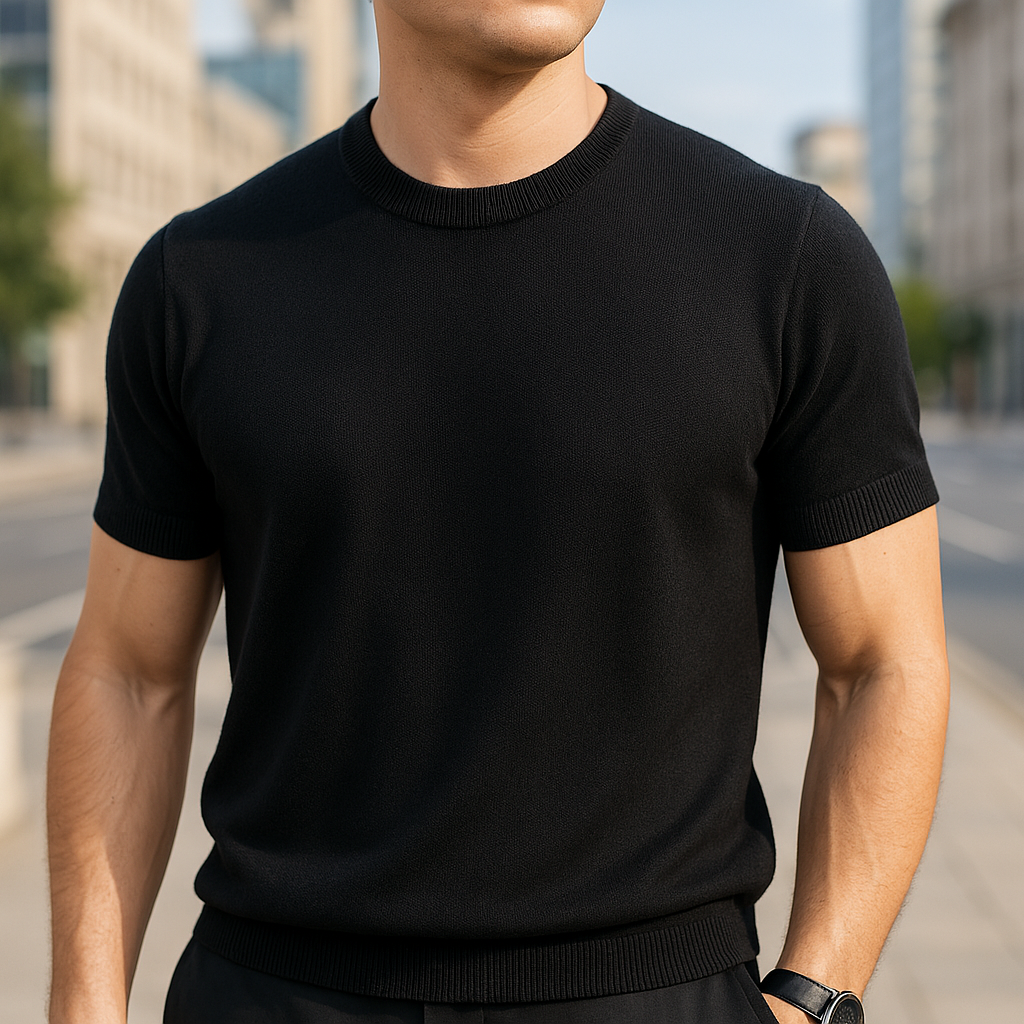 Merino Merino Cashmere T-shirt for Men