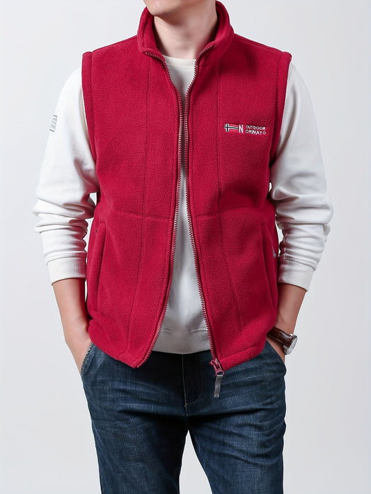 Men's Norway Fleece Bodywarmer Vest - Lightweight Insulated Edition