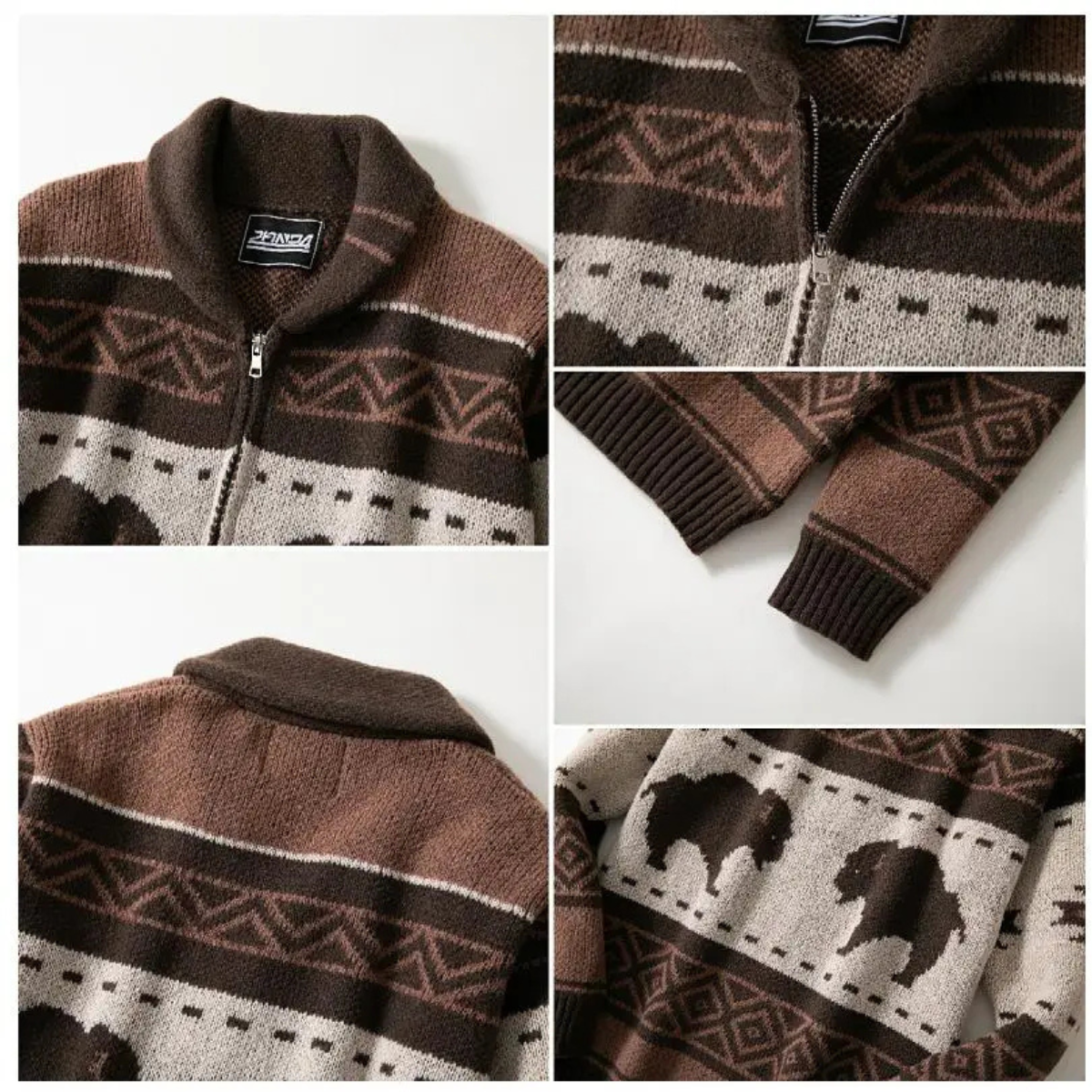 The Andrews Men's Retro Buffalo Print Winter Edition