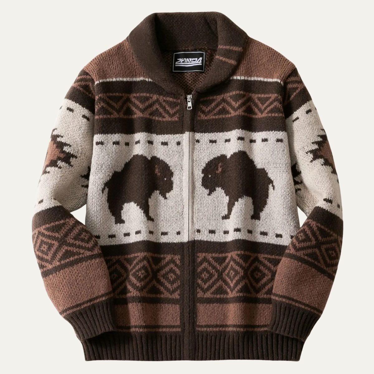 The Andrews Men's Retro Buffalo Print Winter Edition