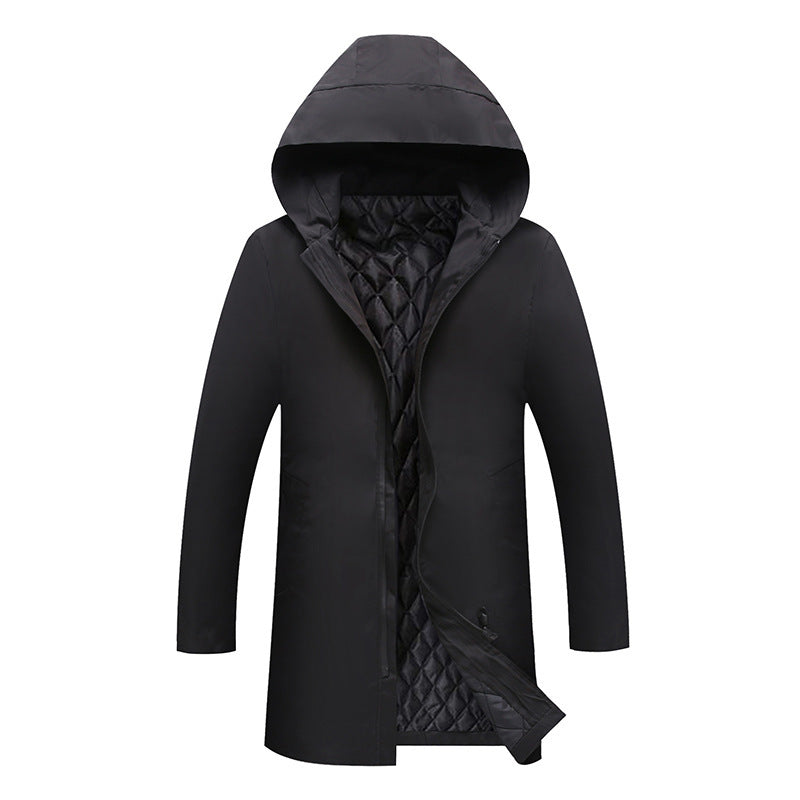 Cole Weatherproof long Coat | Men's Insulated Winter Edition