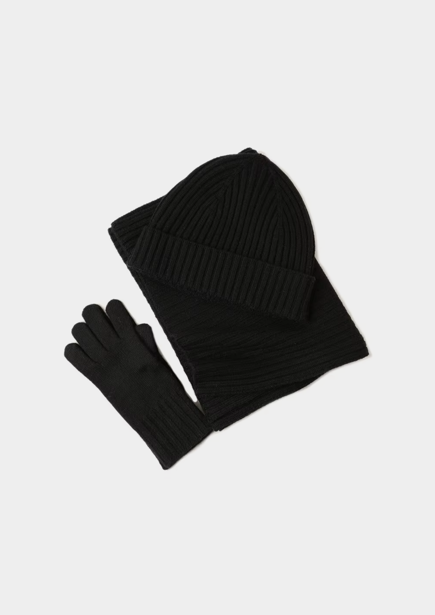 100% Cashmere Winter Essentials Set - Gloves, Hat & Edition