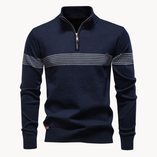 Durham Heritage Stripe Men Half Zip Edition