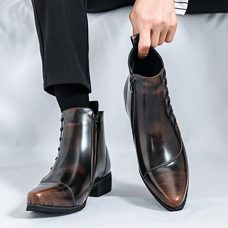 Samuel Thatcher Genuine Dress Boots - Classic Men's Formal Footwear
