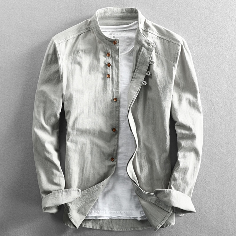 Katana Japanese Shirt for Men - Contemporary Fit with Traditional Edge