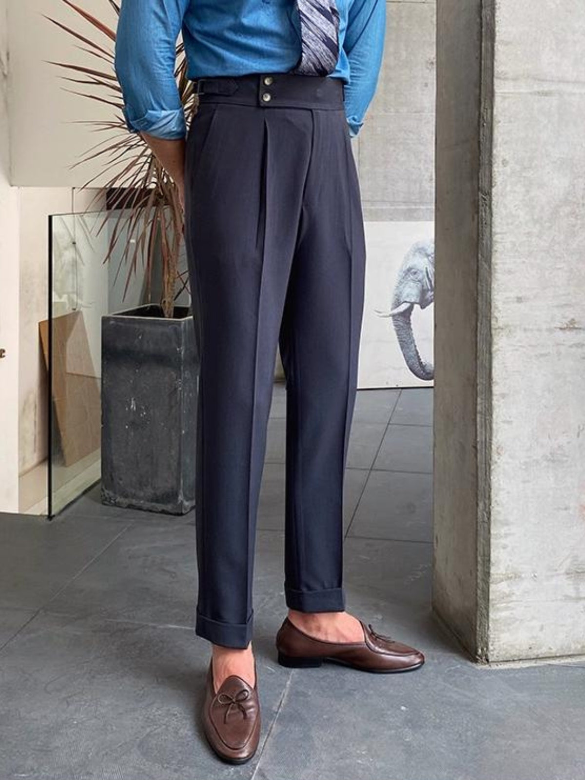 Old Money Men Gurkha Pants Timeless Tailoring & Refined Edition