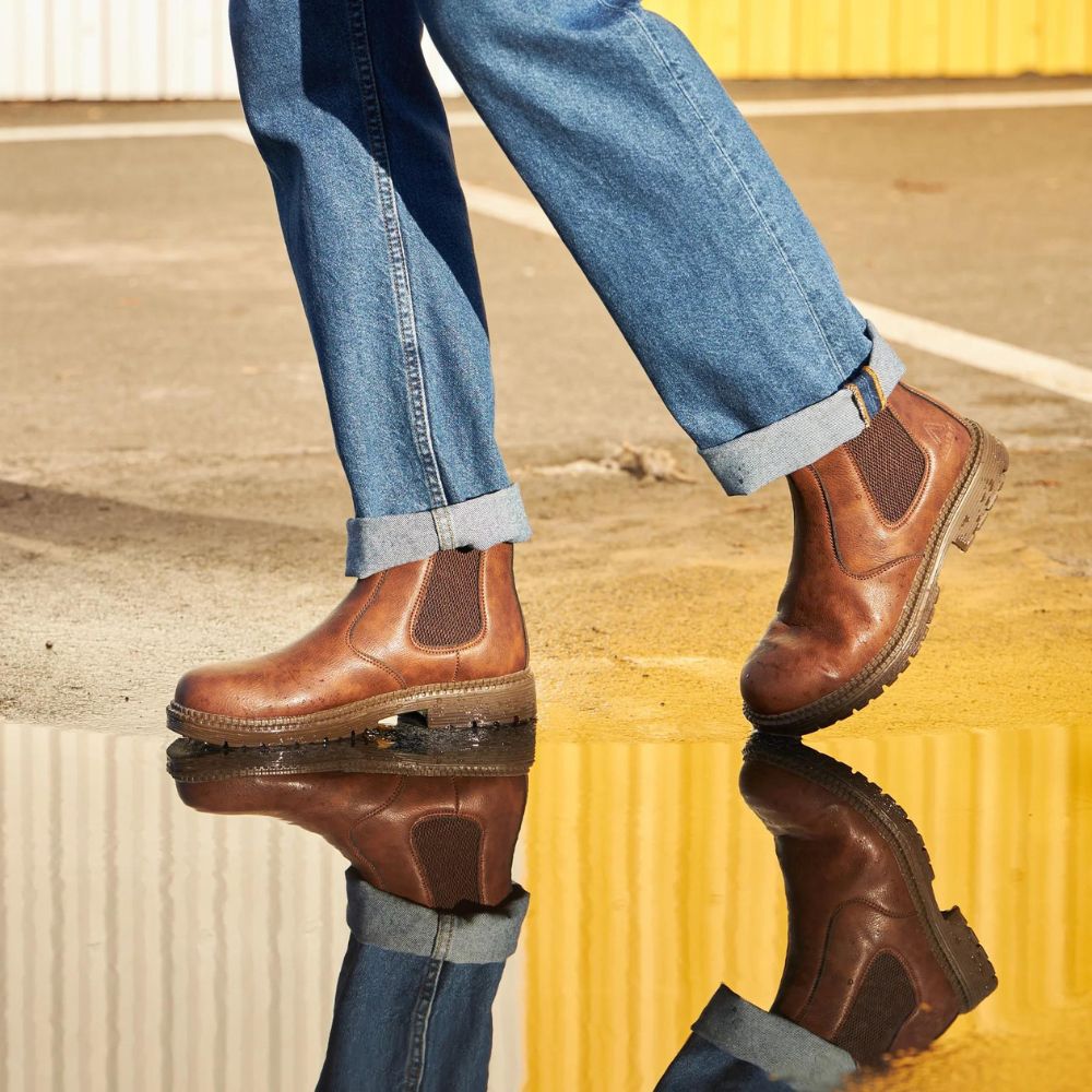 Thomas Orthopedic Genuine Safety Boots - Steel Toe Work Footwear