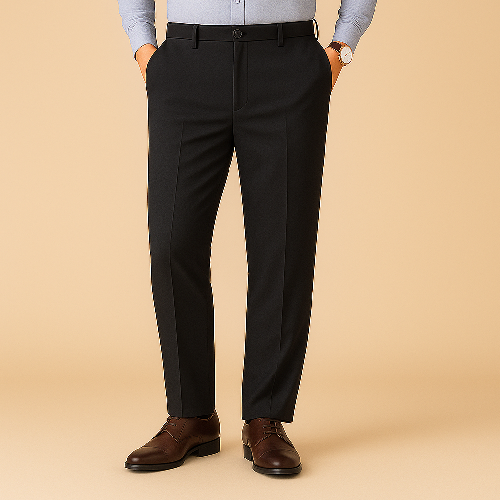 Stretchy Fit Pleated Suit Men Chino Edition