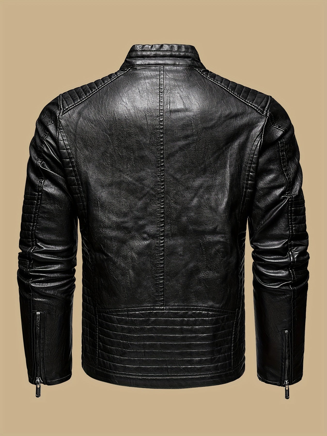 Men's Vintage Genuine Jacket - Classic Look, Modern Comfort