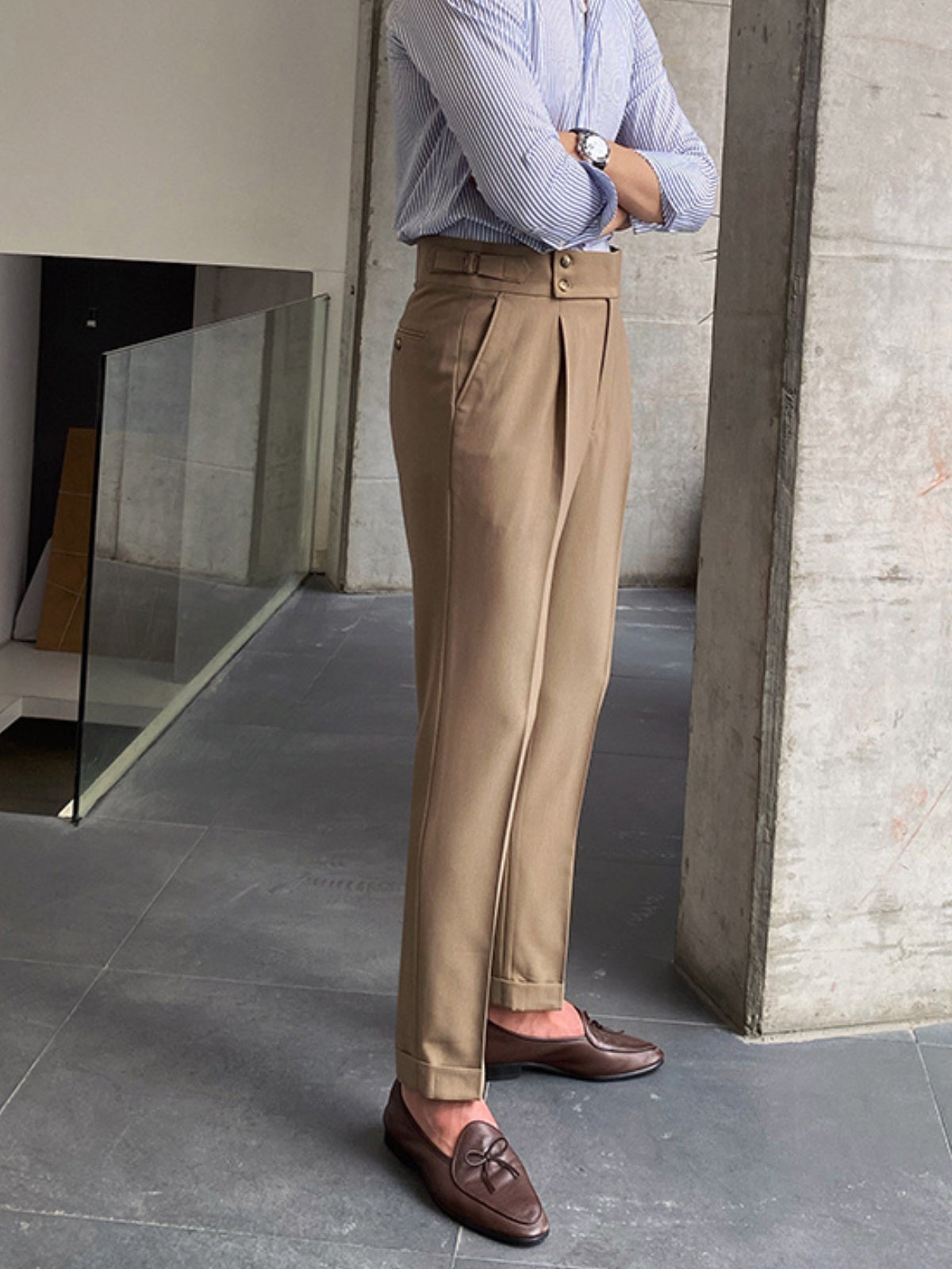 Old Money Men Gurkha Pants Timeless Tailoring & Refined Edition
