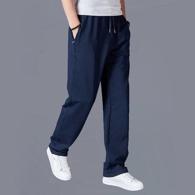 Men's Joggers - Soft Organic - Relaxed Fit - Elastic Waist with Drawstring - Pocket Design