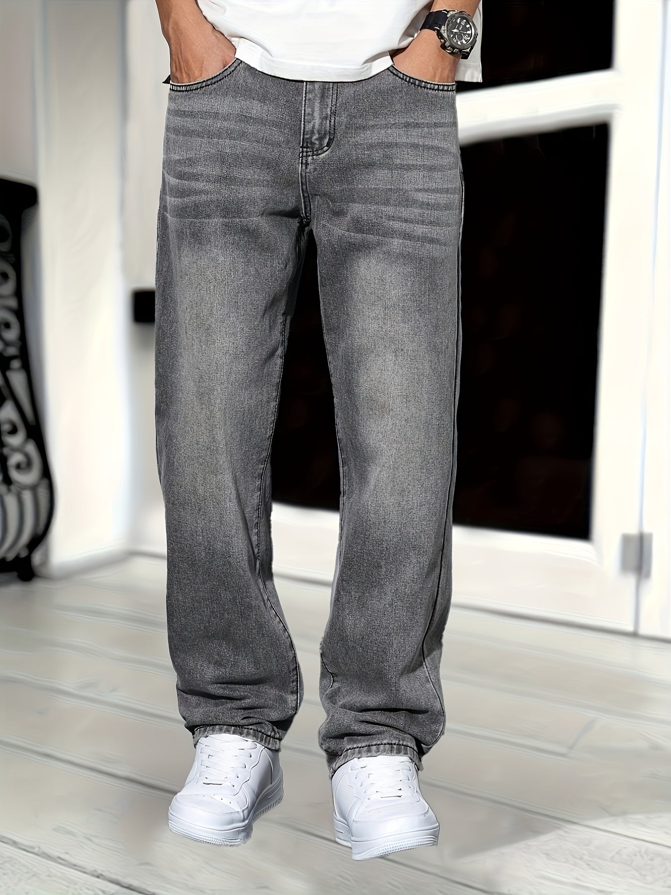 Thijs | Heritage Denim Jeans with Straight Fit - Durable, Timeless, and Versatile Everyday Wear
