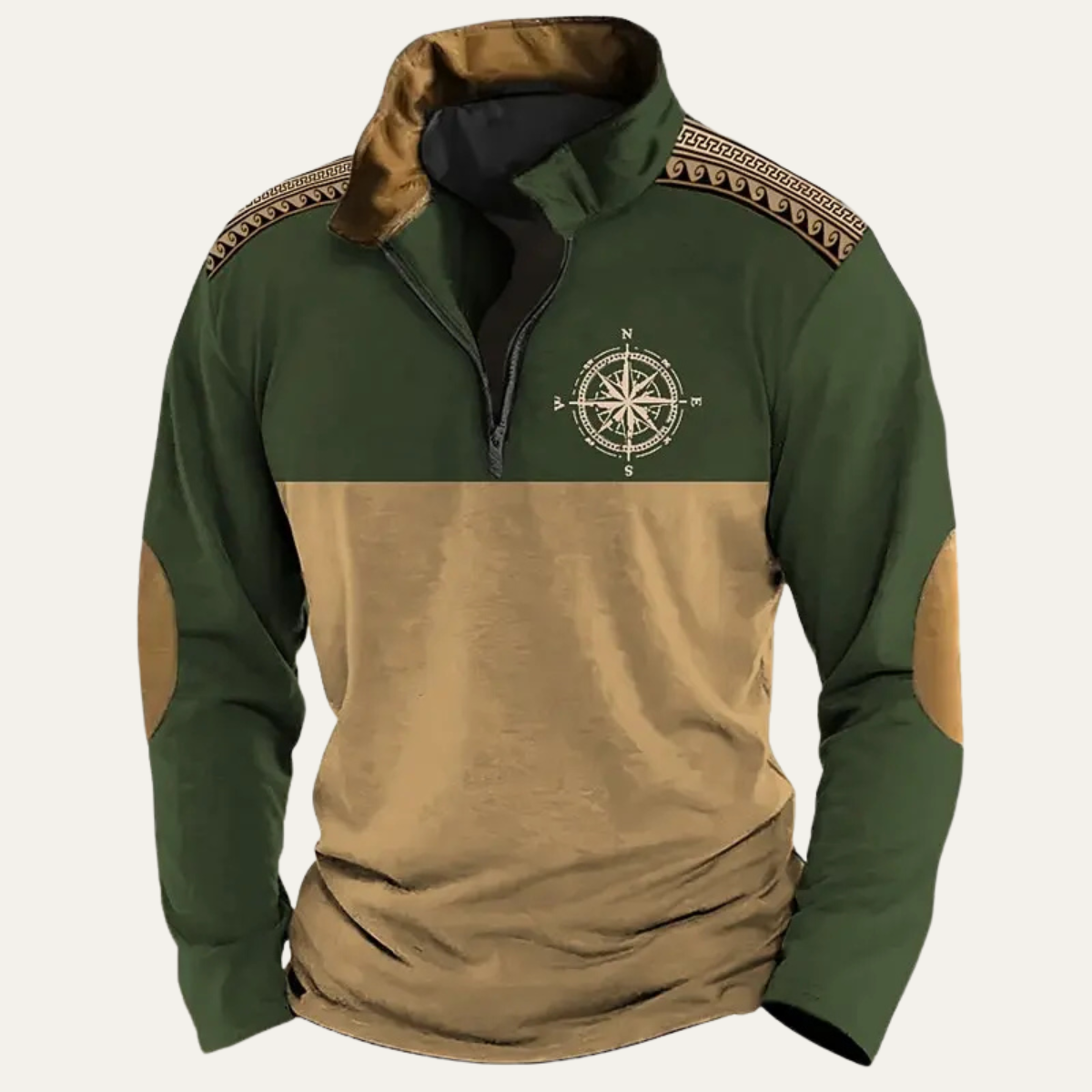 The Savelletri Men's Everyday Lightweight Half Zip Tactical Sweater
