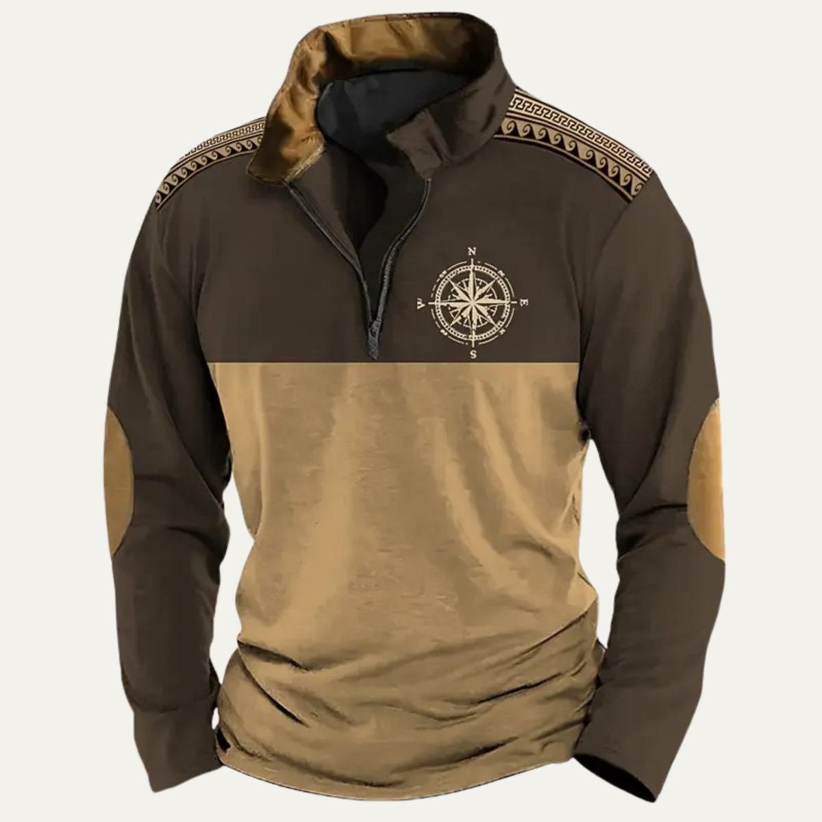 The Savelletri Men's Everyday Lightweight Half Zip Tactical Sweater