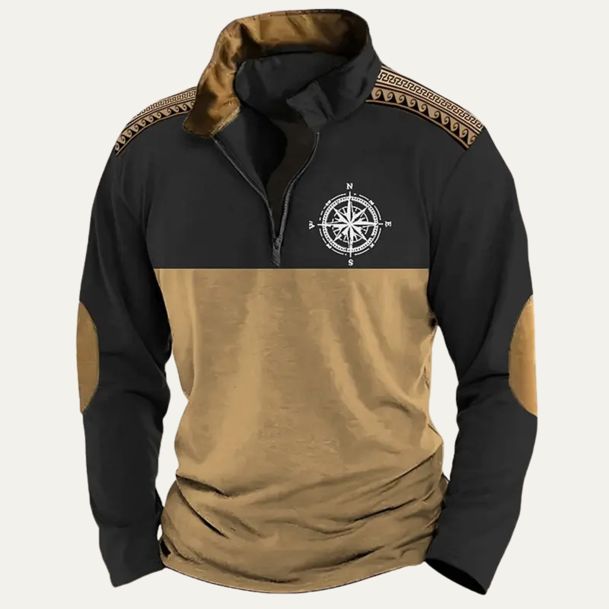 The Savelletri Men's Everyday Lightweight Half Zip Tactical Sweater