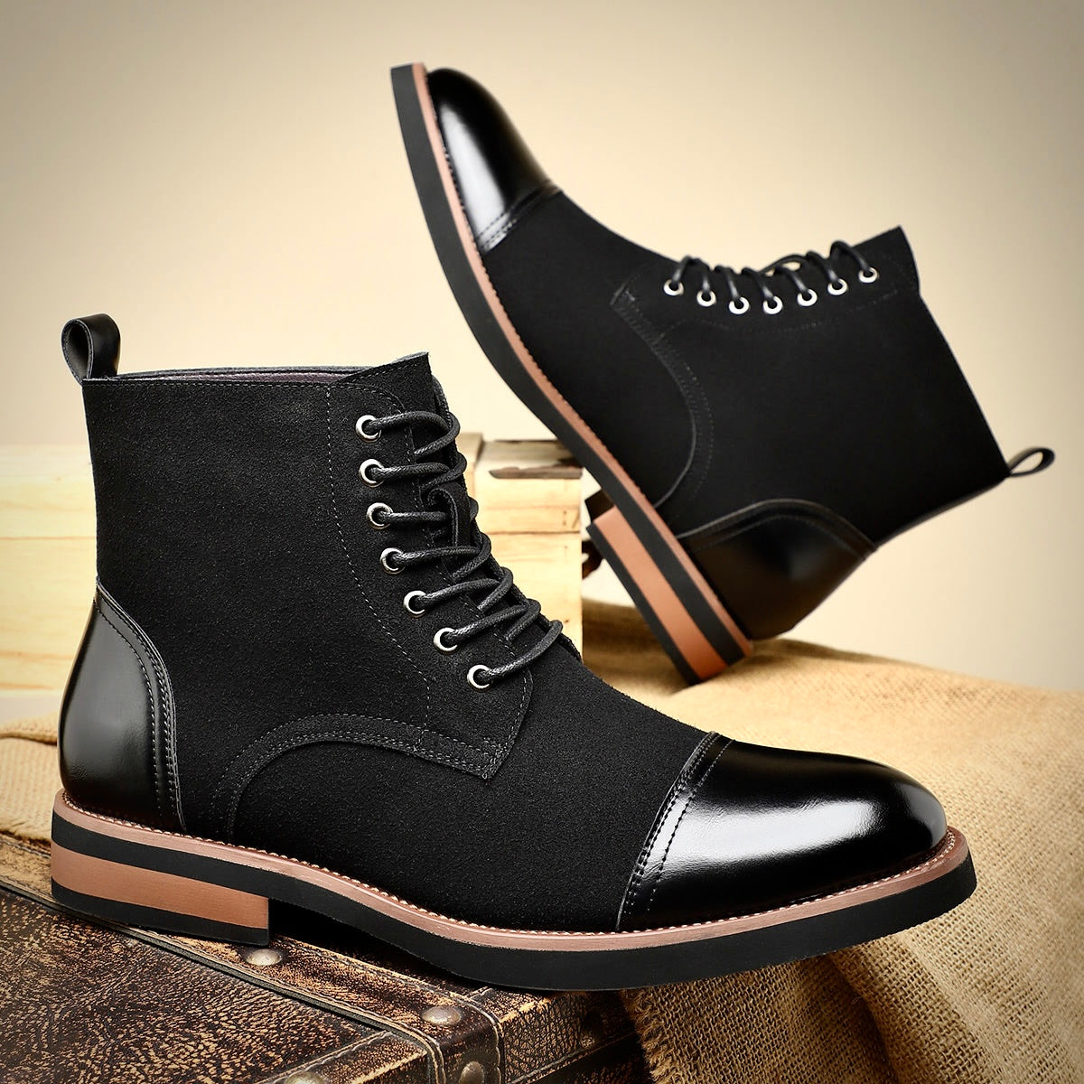 Oliver Ashford Oxford Genuine Boots - Classic Men's Dress Boots