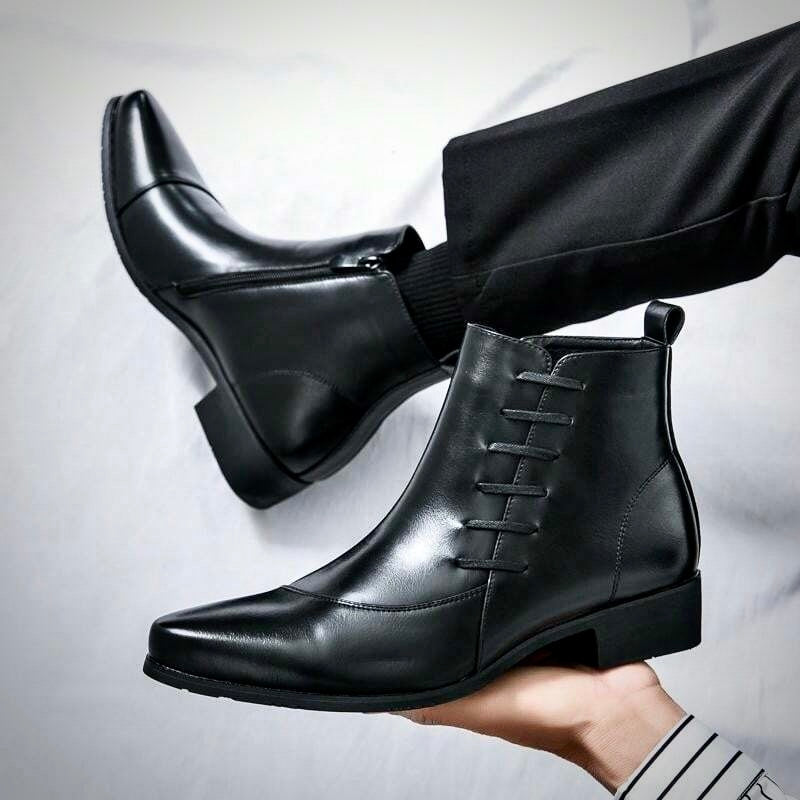 Samuel Thatcher Genuine Dress Boots - Classic Men's Formal Footwear