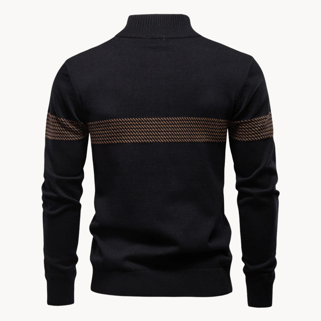 Durham Heritage Stripe Men Half Zip Edition