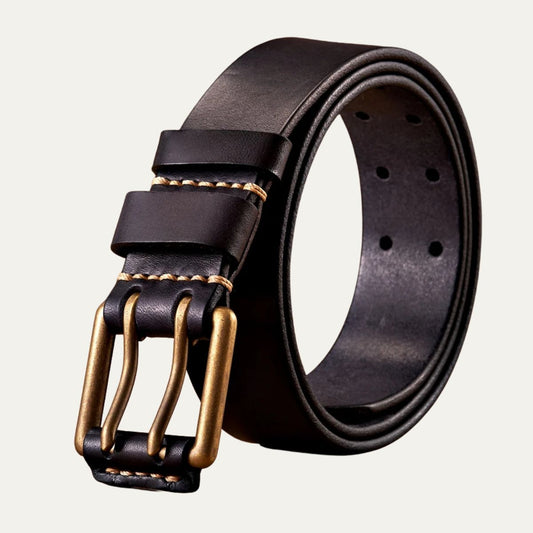 The Lancaster Belt - Double-Pin Vintage Genuine Design