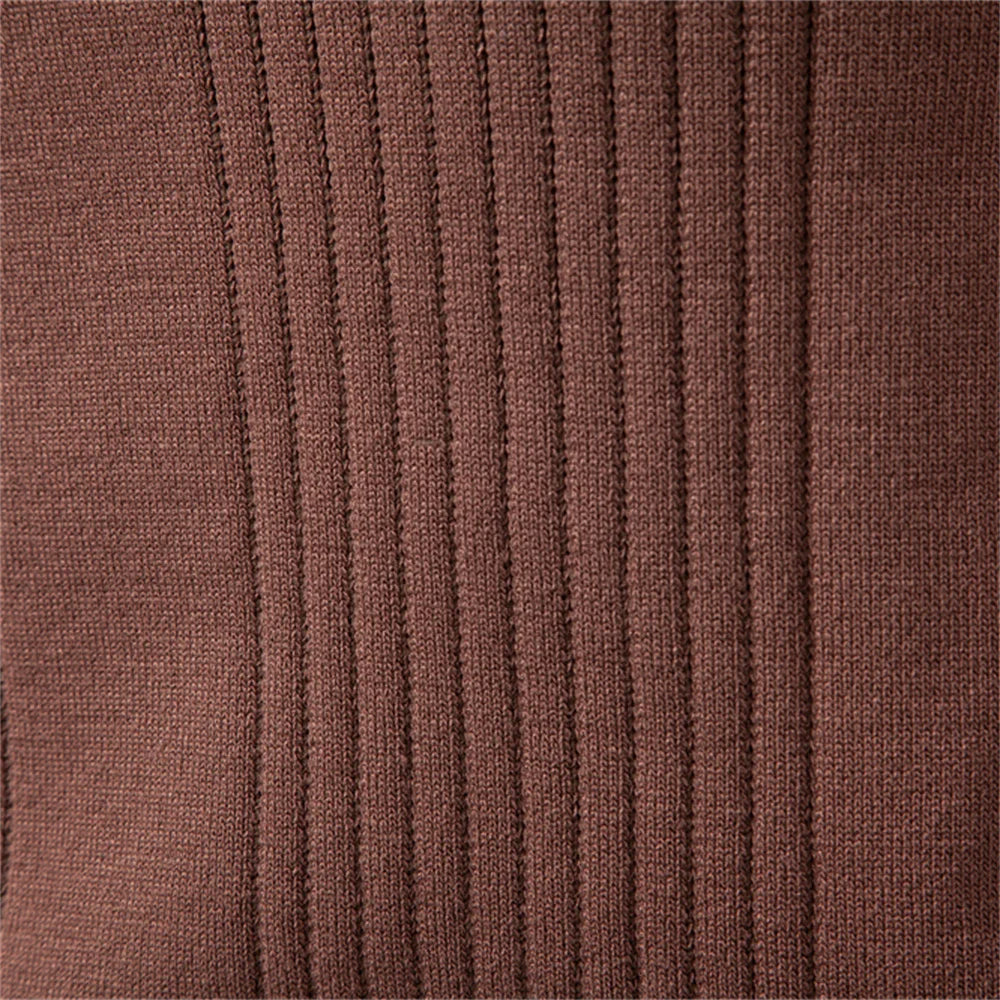 Langford Men Polo Knit Shirt Long Sleeve Edition
