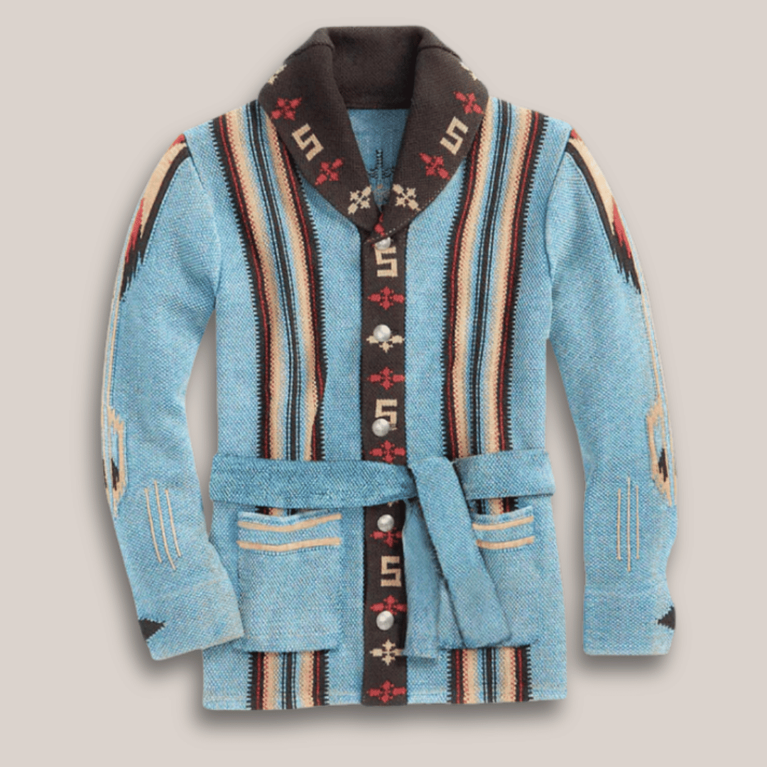 Rustler Men's Heritage Merino Cardigan - Classic Button-Up Knit